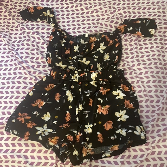 Women’s Short set multi color basic black - Picture 2 of 4